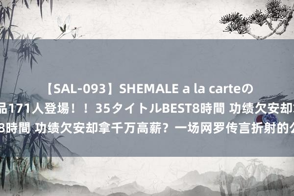 【SAL-093】SHEMALE a la carteの歴史 2008～2011 国内作品171人登場！！35タイトルBEST8時間 功绩欠安却拿千万高薪？一场网罗传言折射的公募信任危险
