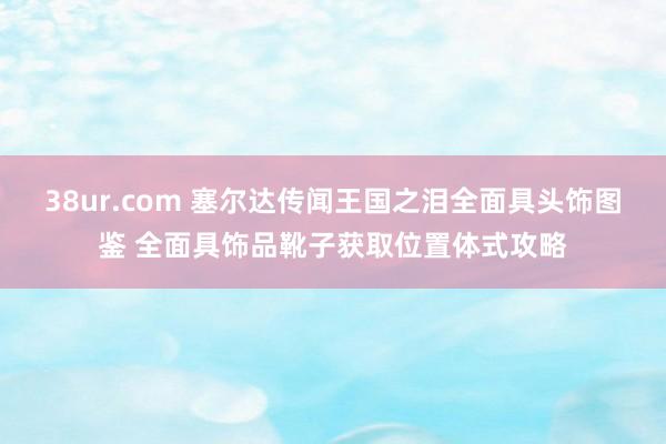 38ur.com 塞尔达传闻王国之泪全面具头饰图鉴 全面具饰品靴子获取位置体式攻略